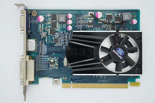 蓝宝石SAPPHIRE HD5550 1GB 海外版3代 显示卡（ATI Radeon HD5550芯片）